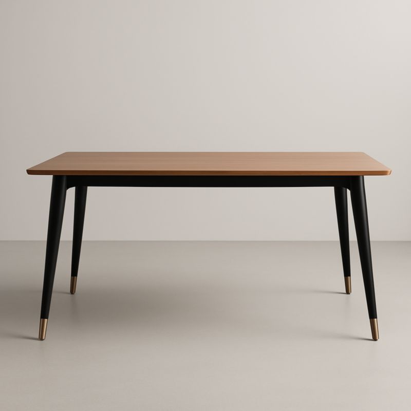 Tavolo rettangolare legno metallo 160x90x75 cm