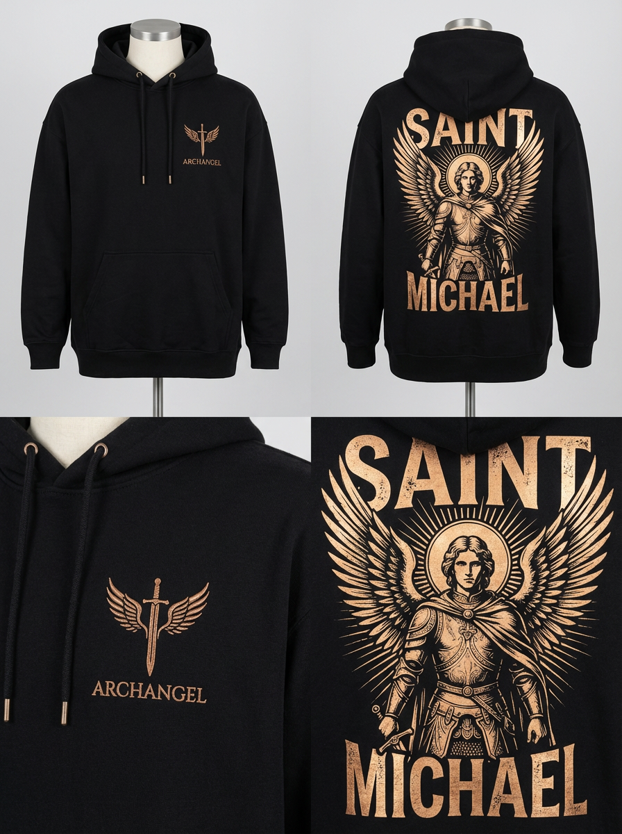 Saint Michael Archangel Hoodie