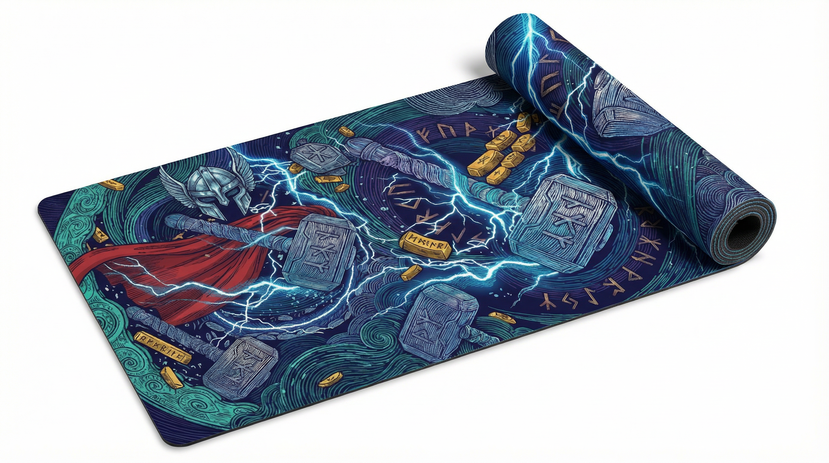Thor: The Hammer Yoga Mat