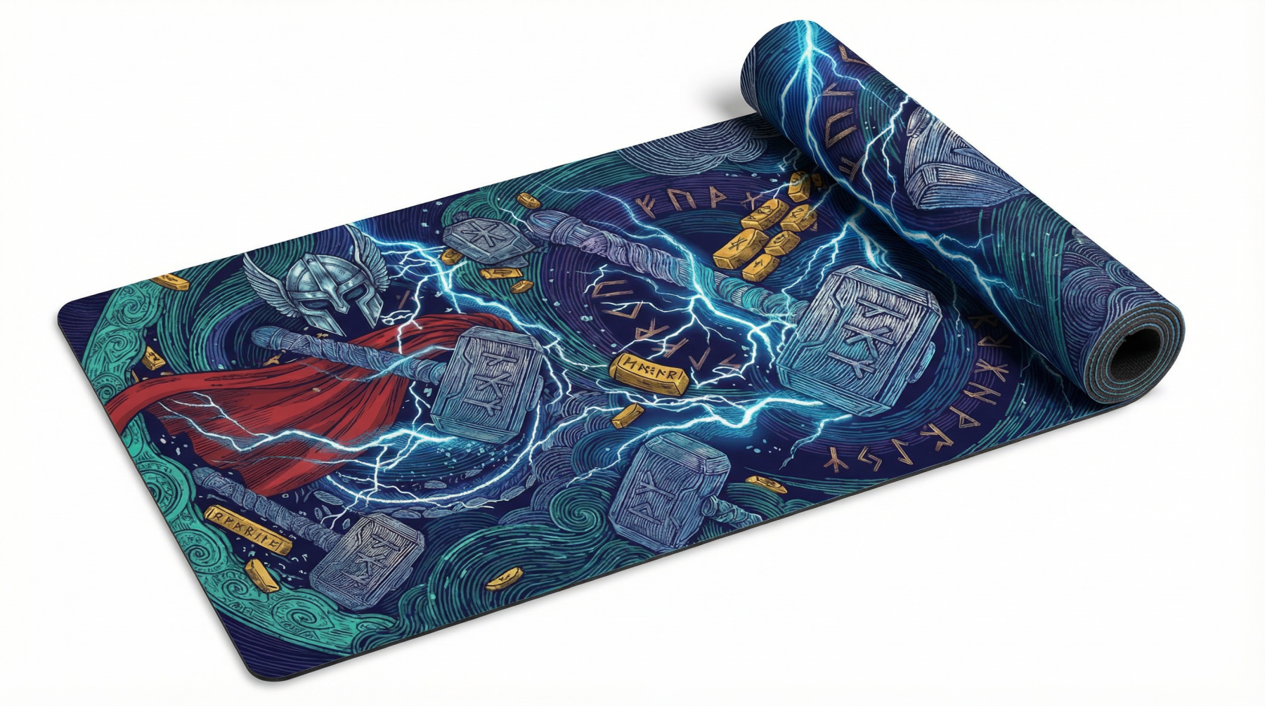 Thor: The Hammer Yoga Mat