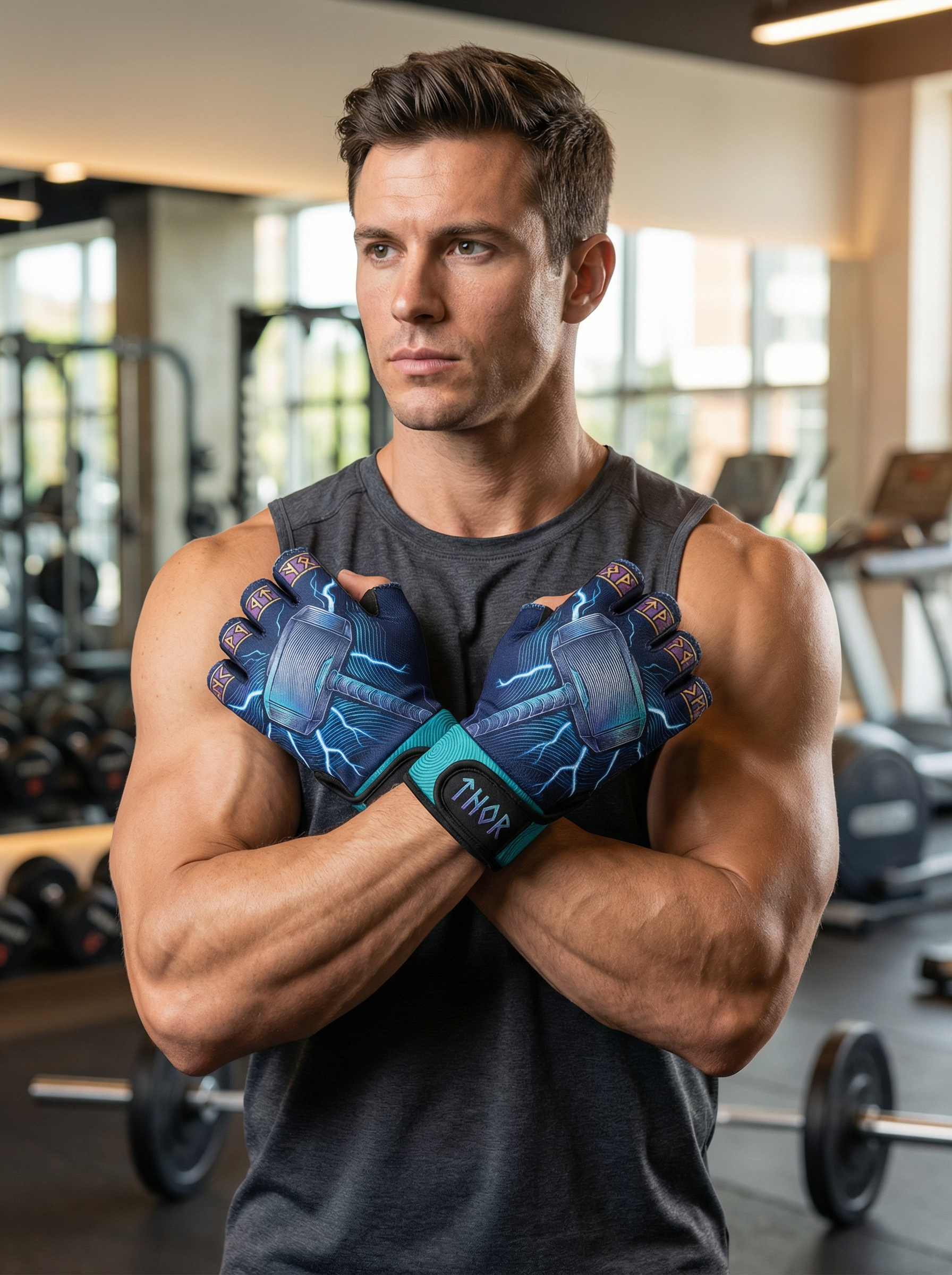 Thor’s Grip: Járngreipr Power Lifting Gloves