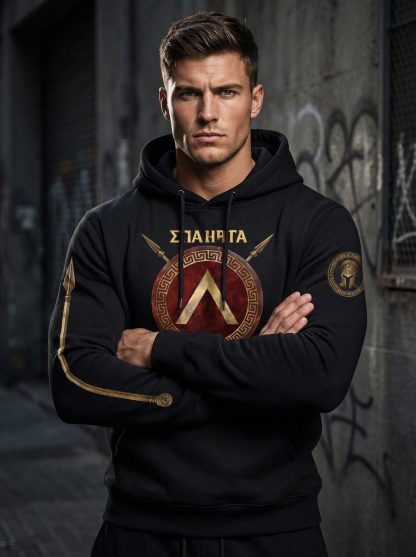 Spartan Legion: "Molon Labe" Heavyweight Hoodie