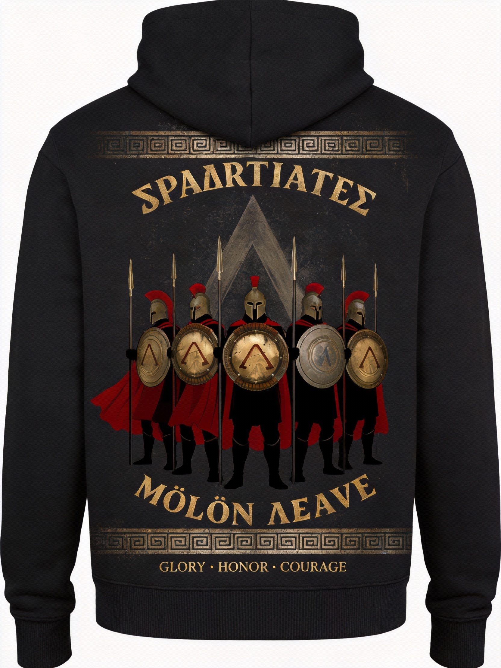 Spartan Legion: "Molon Labe" Heavyweight Hoodie
