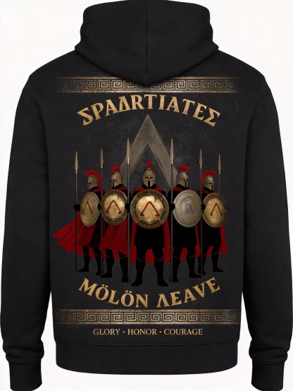 Spartan Legion: "Molon Labe" Heavyweight Hoodie