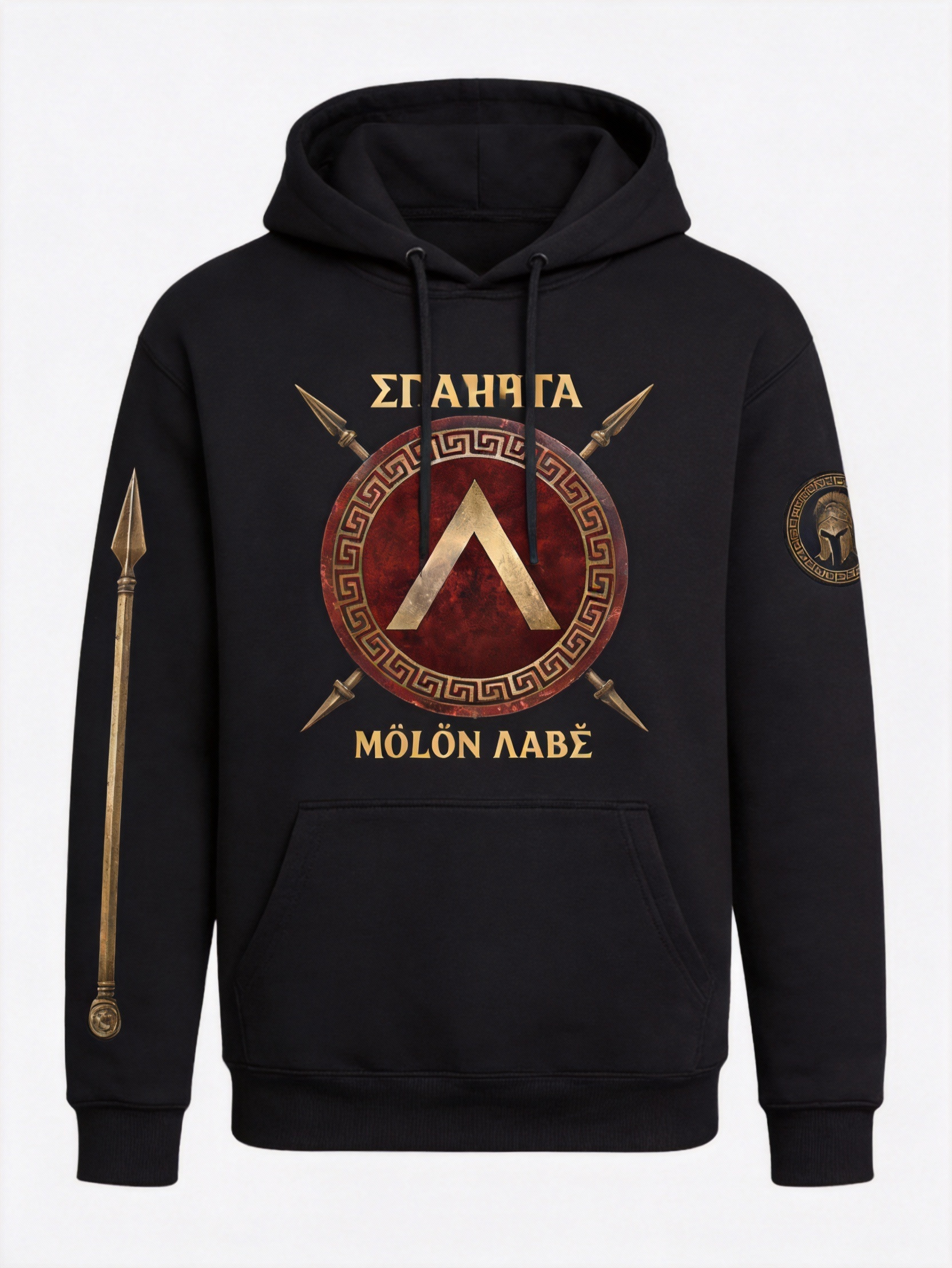 Spartan Legion: "Molon Labe" Heavyweight Hoodie