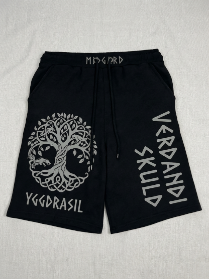 Shadow of Midgard: World Tree Heritage Black Shorts