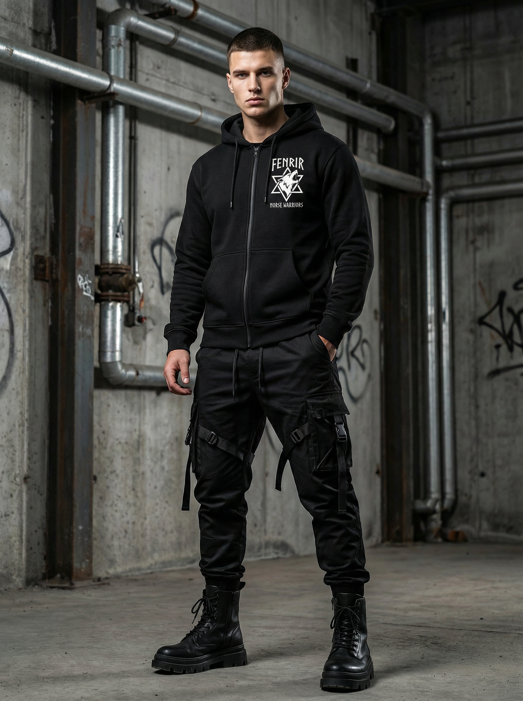 Mythos Elite: "Fenrir the Unbound" Norse Legion Zip-Up