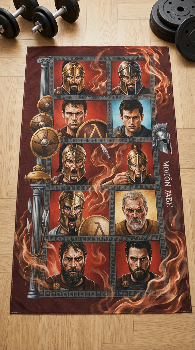 Spartan Valor Bath Towel