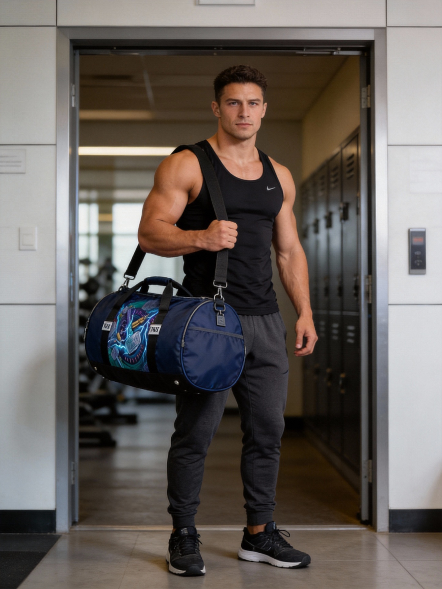 Thunderbolt Series: High-Capacity Fitness Duffle