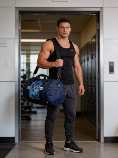 Thunderbolt Series: High-Capacity Fitness Duffle