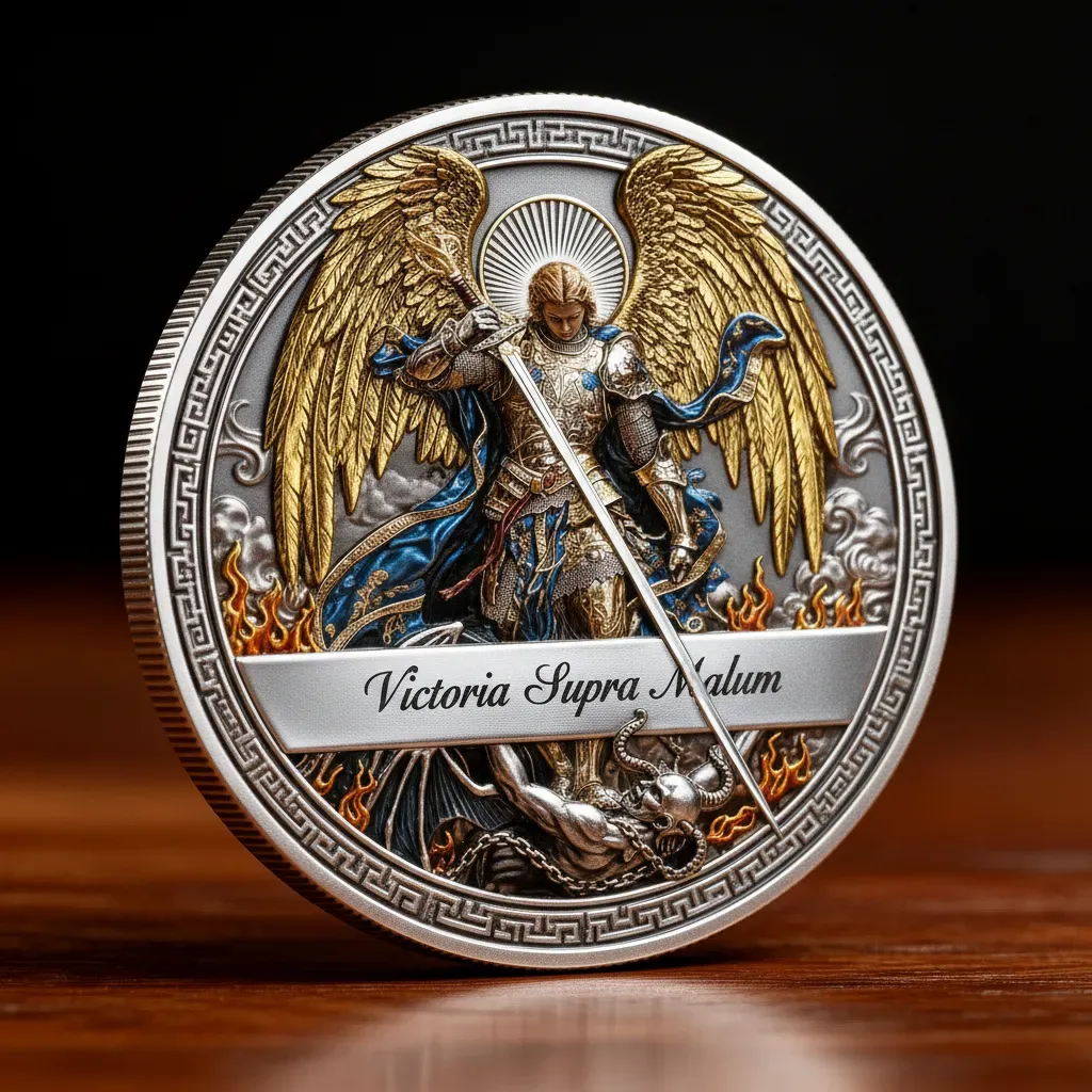St. Michael the Archangel – “Victory Over Evil” Commemorative Coin