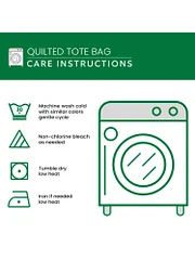 Puppy Patch Quilted Tote Bag