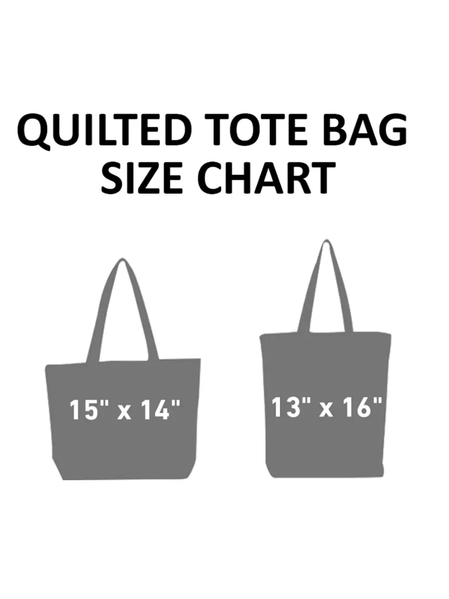 Yorkie Shine Quilted Tote Bag