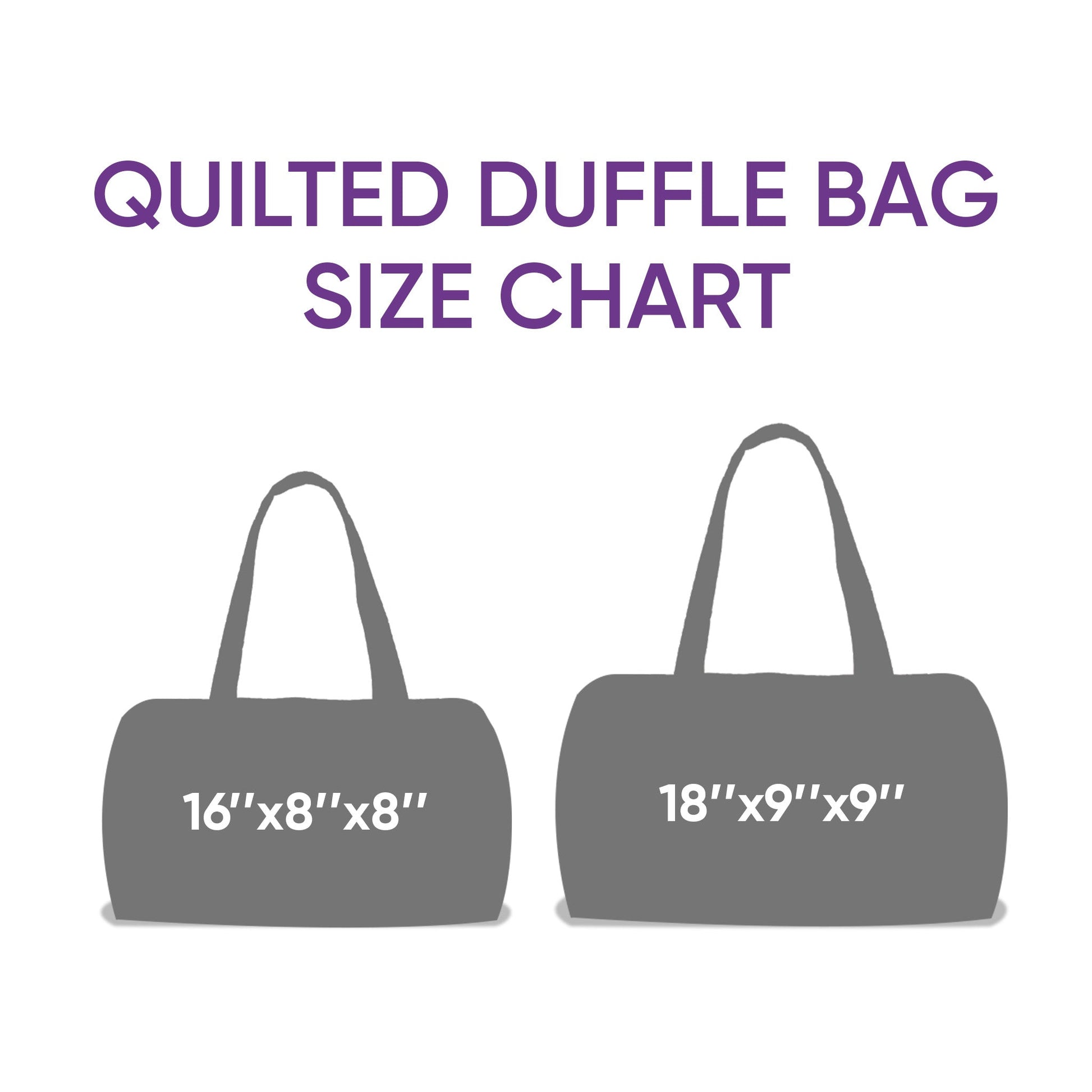 Vintage Camper Quilted Duffle Bag