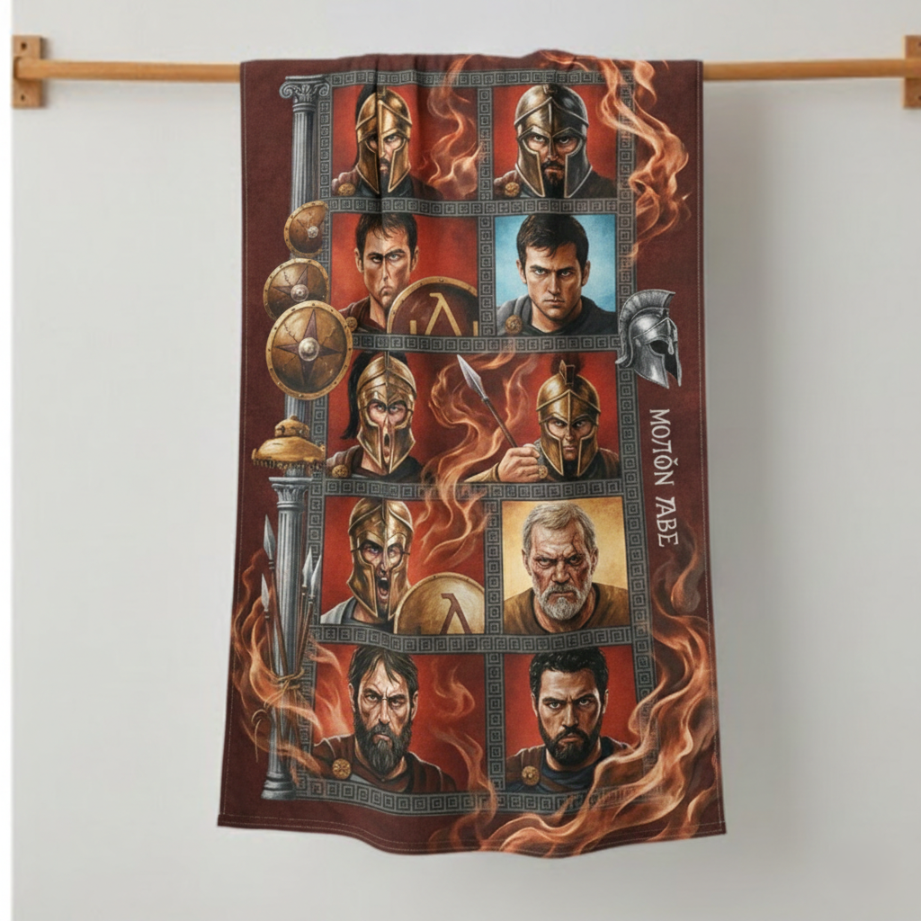 Spartan Valor Bath Towel