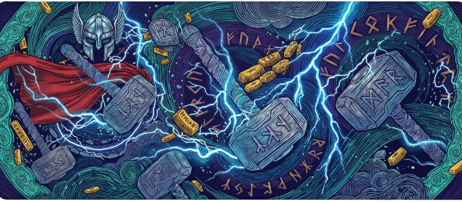 Thor: The Hammer Yoga Mat