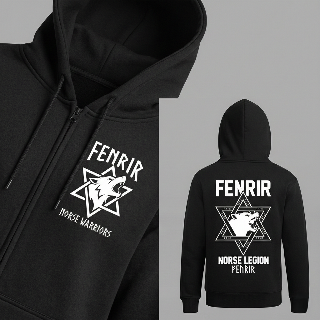 Mythos Elite: "Fenrir the Unbound" Norse Legion Zip-Up