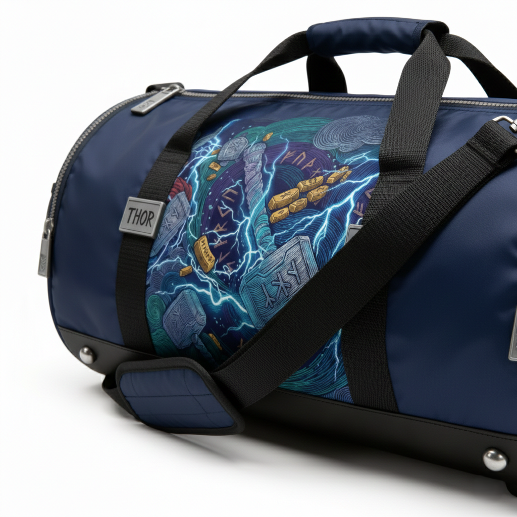 Thunderbolt Series: High-Capacity Fitness Duffle