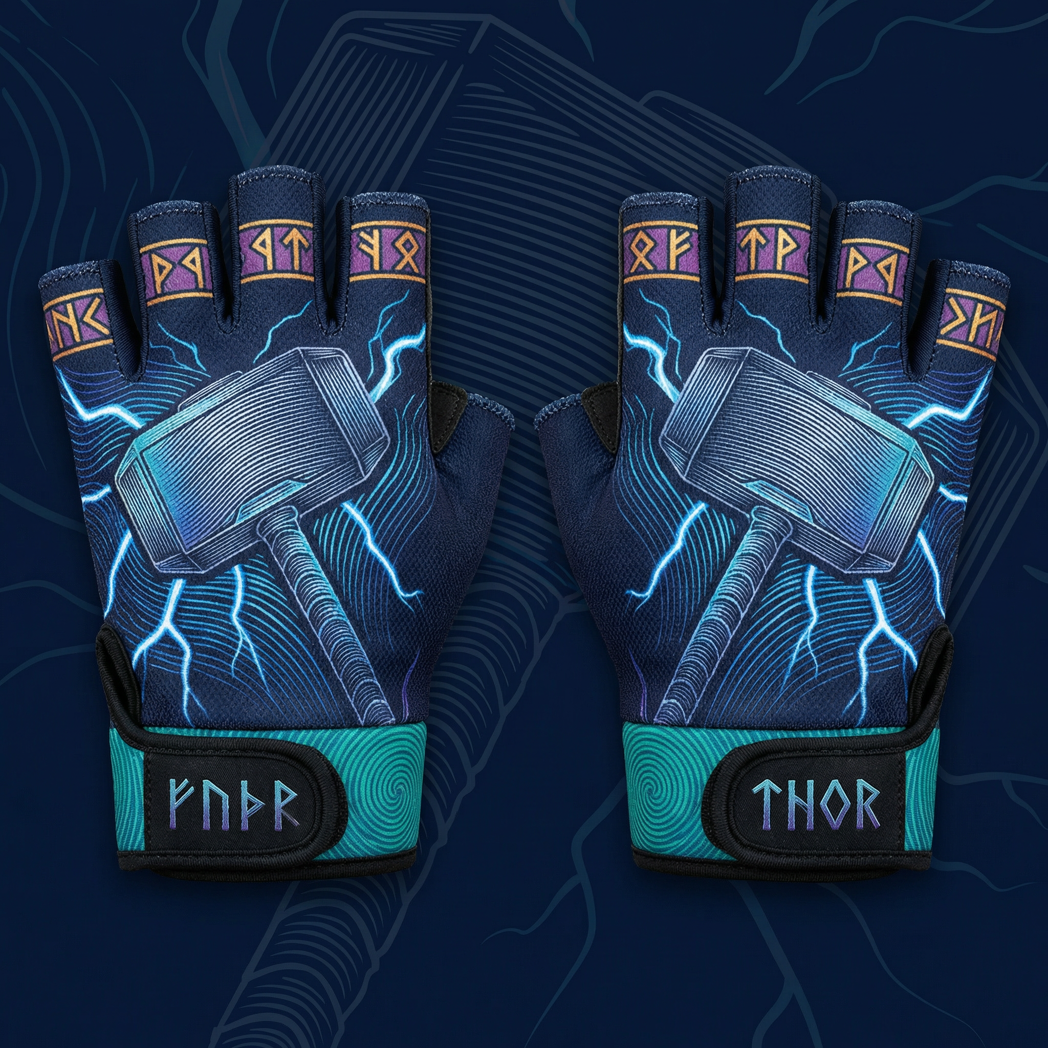 Thor’s Grip: Járngreipr Power Lifting Gloves