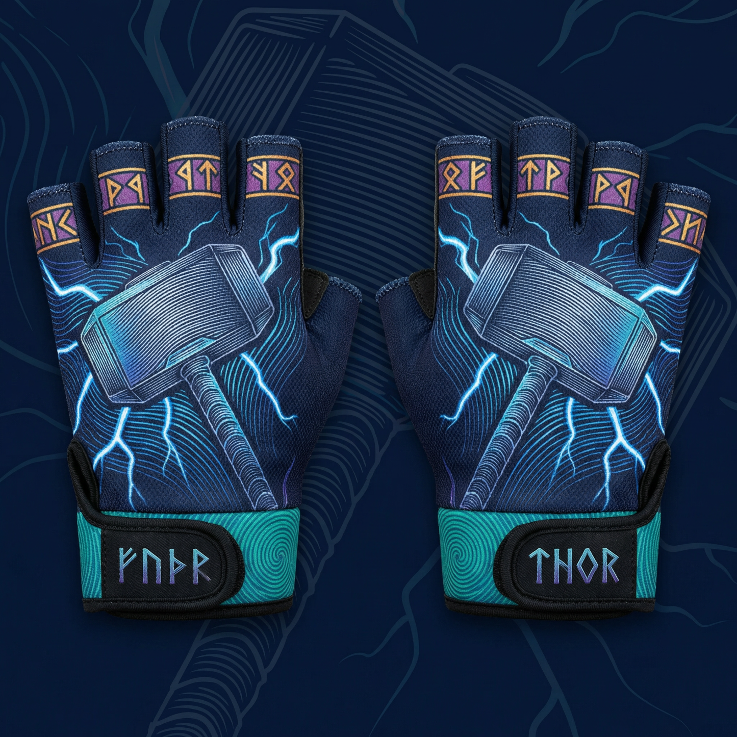 Thor’s Grip: Járngreipr Power Lifting Gloves