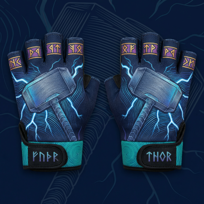 Thor’s Grip: Járngreipr Power Lifting Gloves
