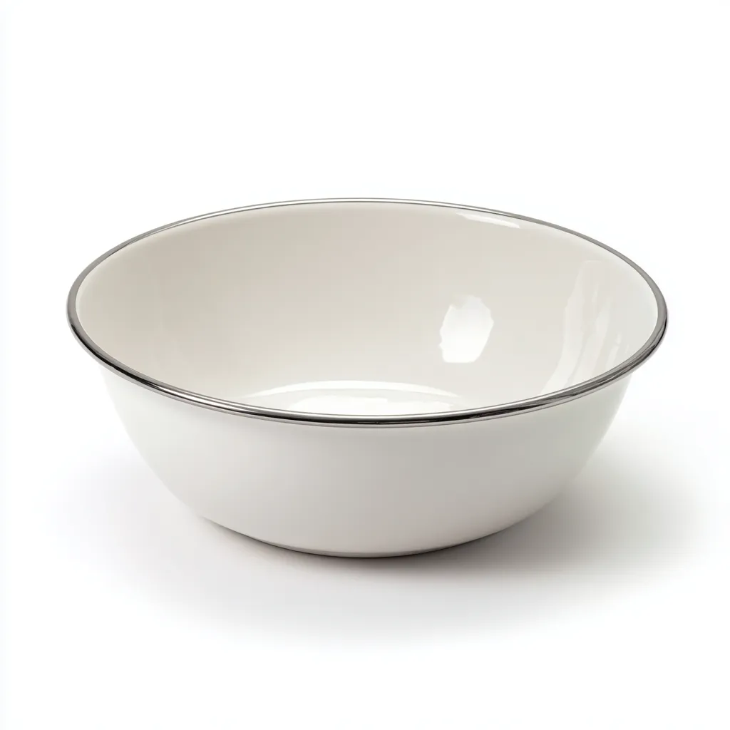 Lavabo rond en céramique - céramique - 38x38x14 cm - blanc - design contemporain-Dwellingosa