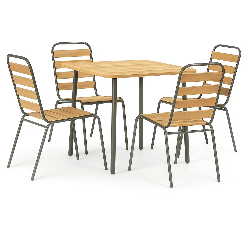 Set tavolo e sedie da pranzo