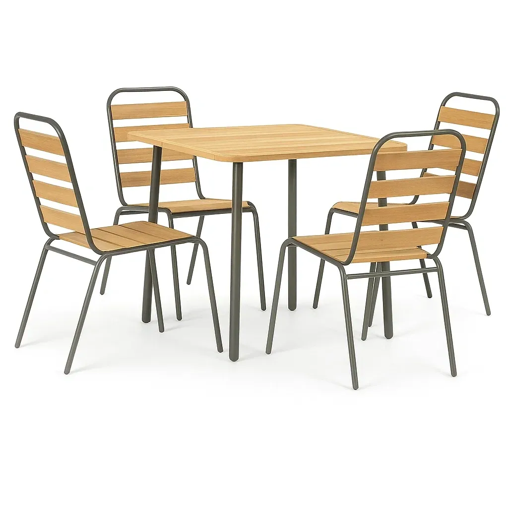 Set tavolo e sedie da pranzo