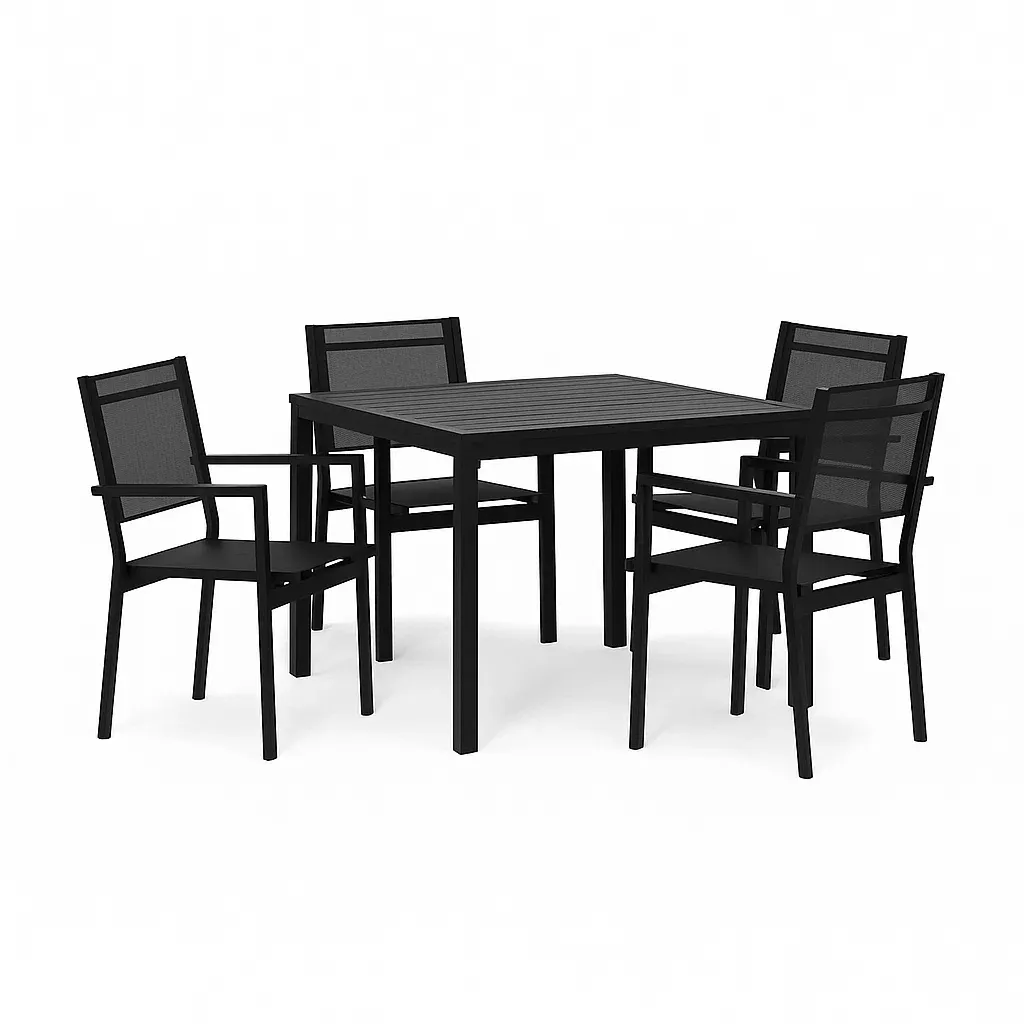 Set tavolo e sedie da pranzo