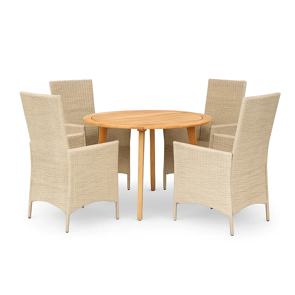 Set tavolo e sedie da pranzo