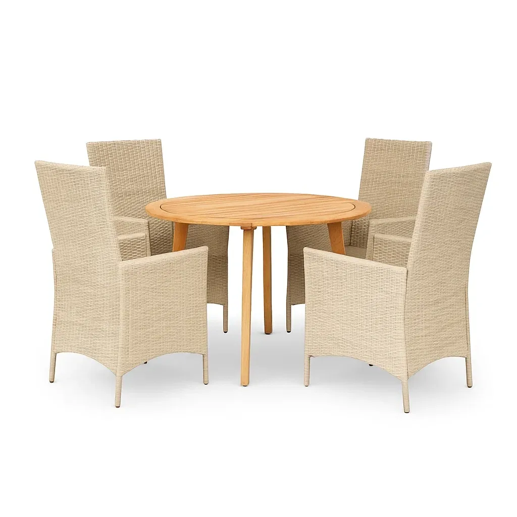 Set tavolo e sedie da pranzo