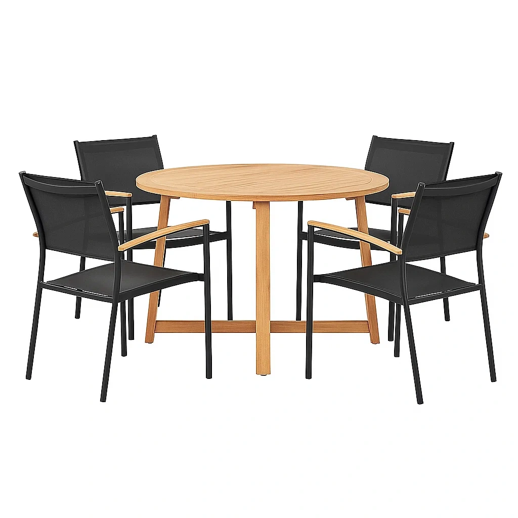 Set tavolo e sedie da pranzo