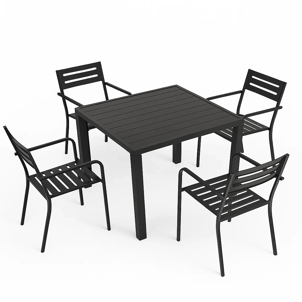 Set tavolo e sedie da pranzo