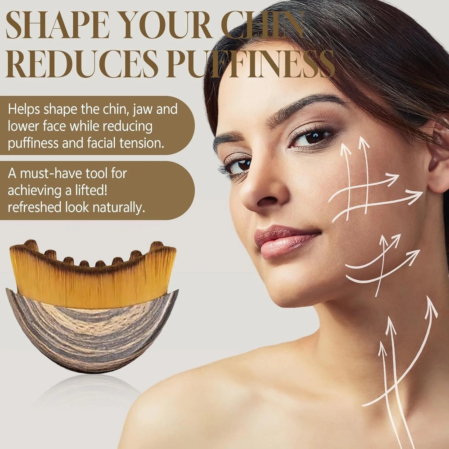 ⏰Final 3 hours 50% off -🔥Facial Brush Massage Eye and Neck Care Brush✨