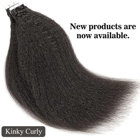 Goopatch Seamless Injected Hand-Tied Invisible Tape In Hair Extension -- 100% VIRGIN HUMAN HAIR(10-piece)