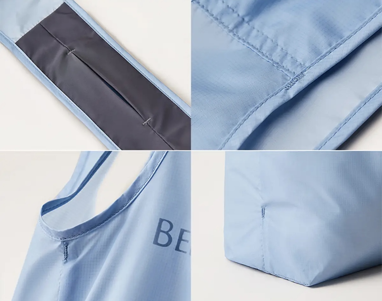 travelwsh Large capacity portable eco-friendly tote bag 23L