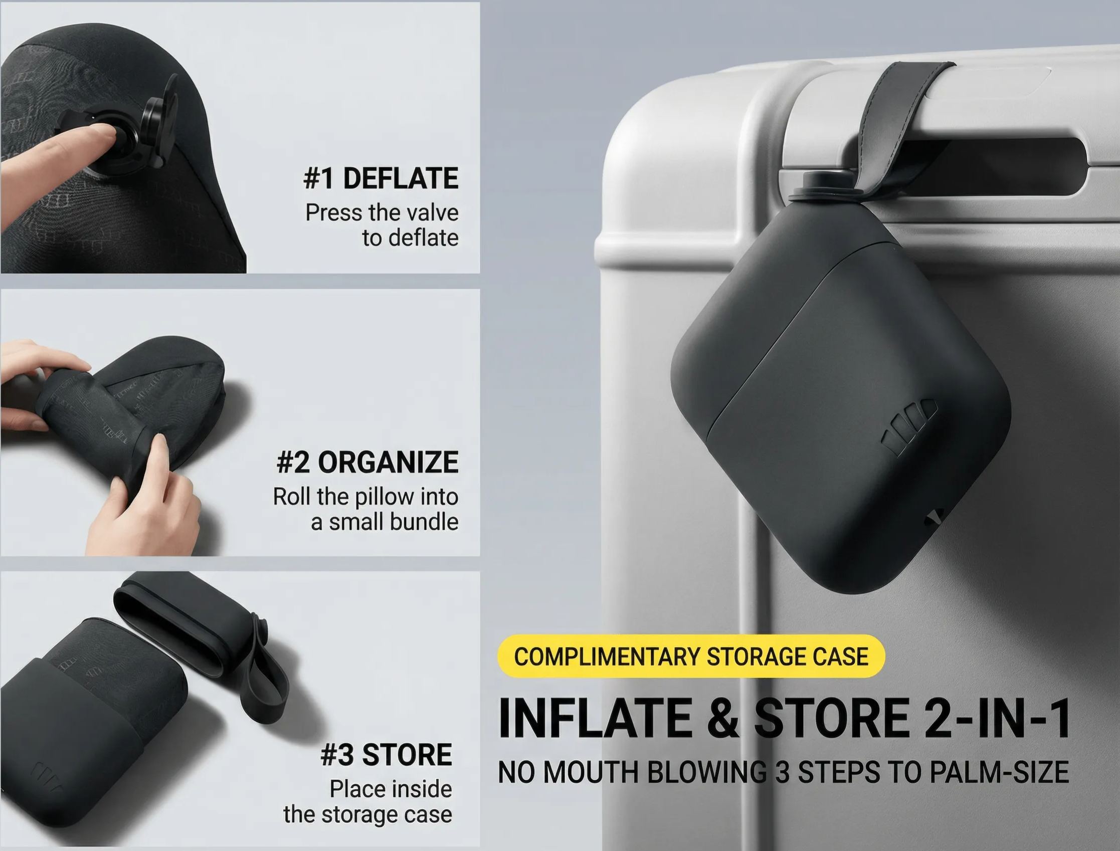 travelwsh Portable U-shaped pillow