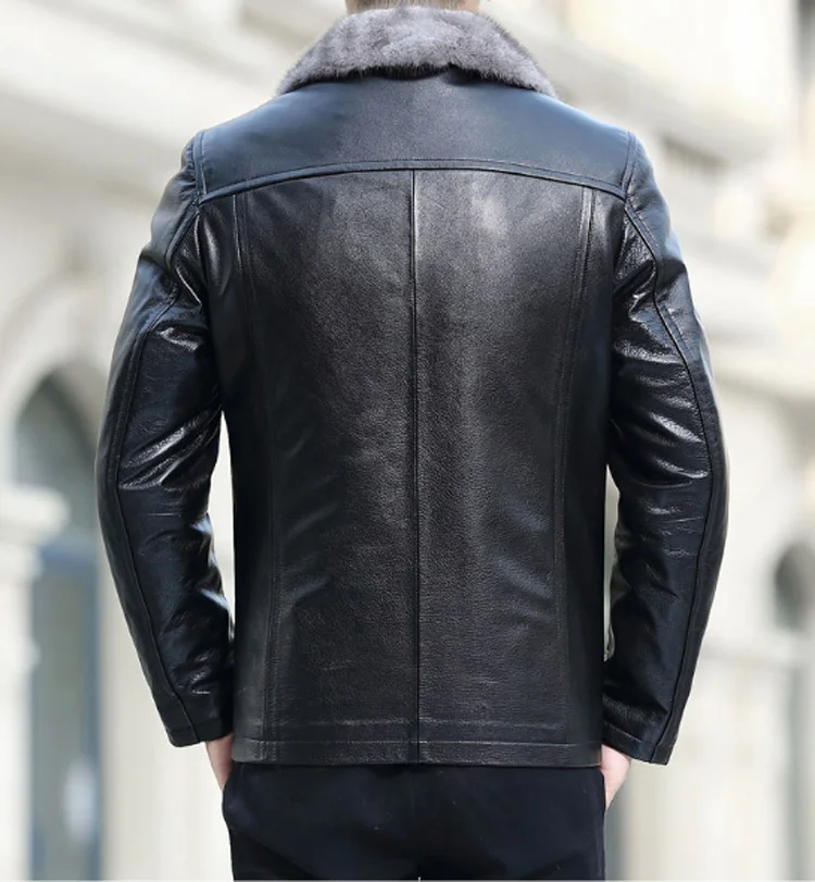 Men's Fleece-Lined Thick Fashion Jacket