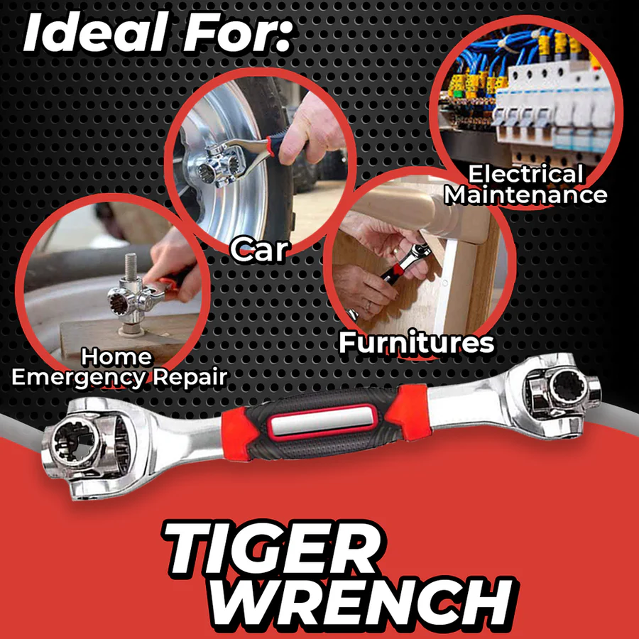 🔧🔧Tiger Wrench - 48 tools in one socket