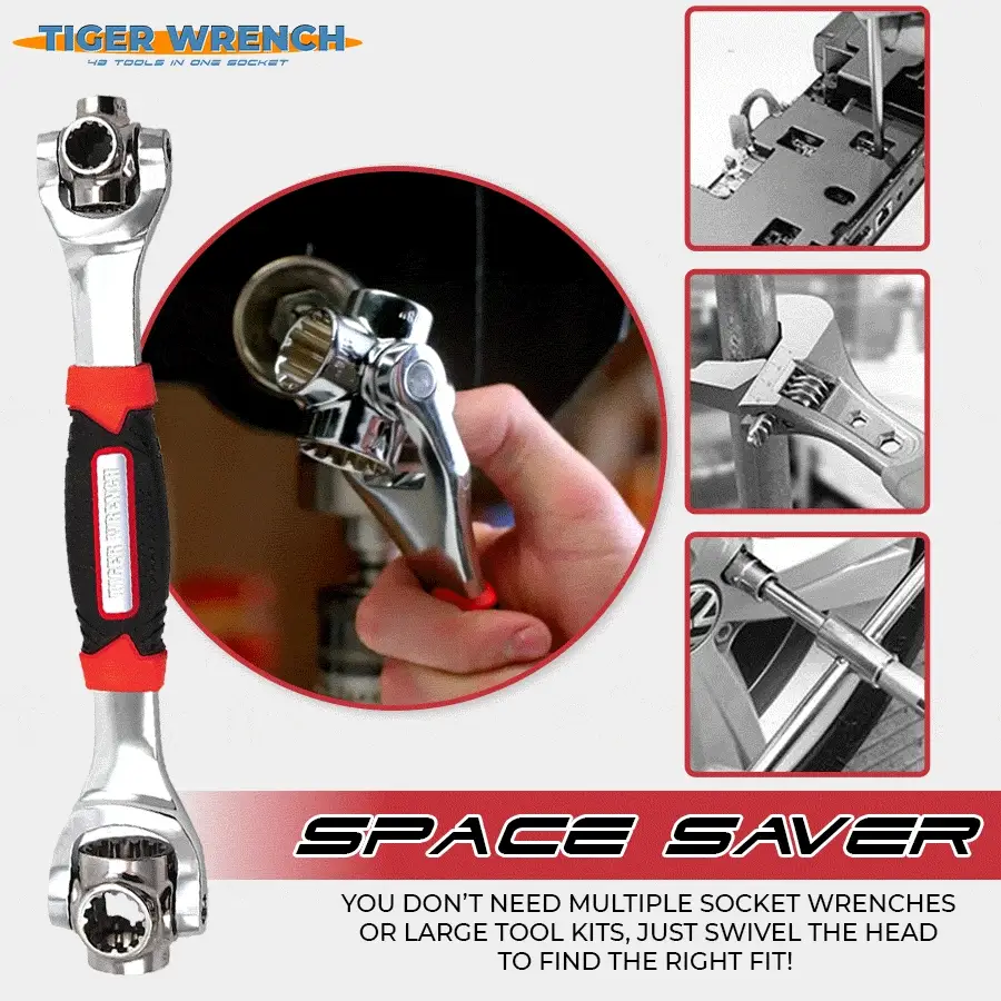 🔧🔧Tiger Wrench - 48 tools in one socket