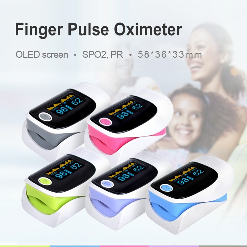 New Digital OLED display finger pulse oximeter