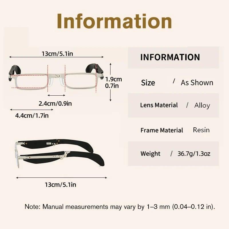 🏆Foldable Anti-Blue Light Reading Glasses with Case