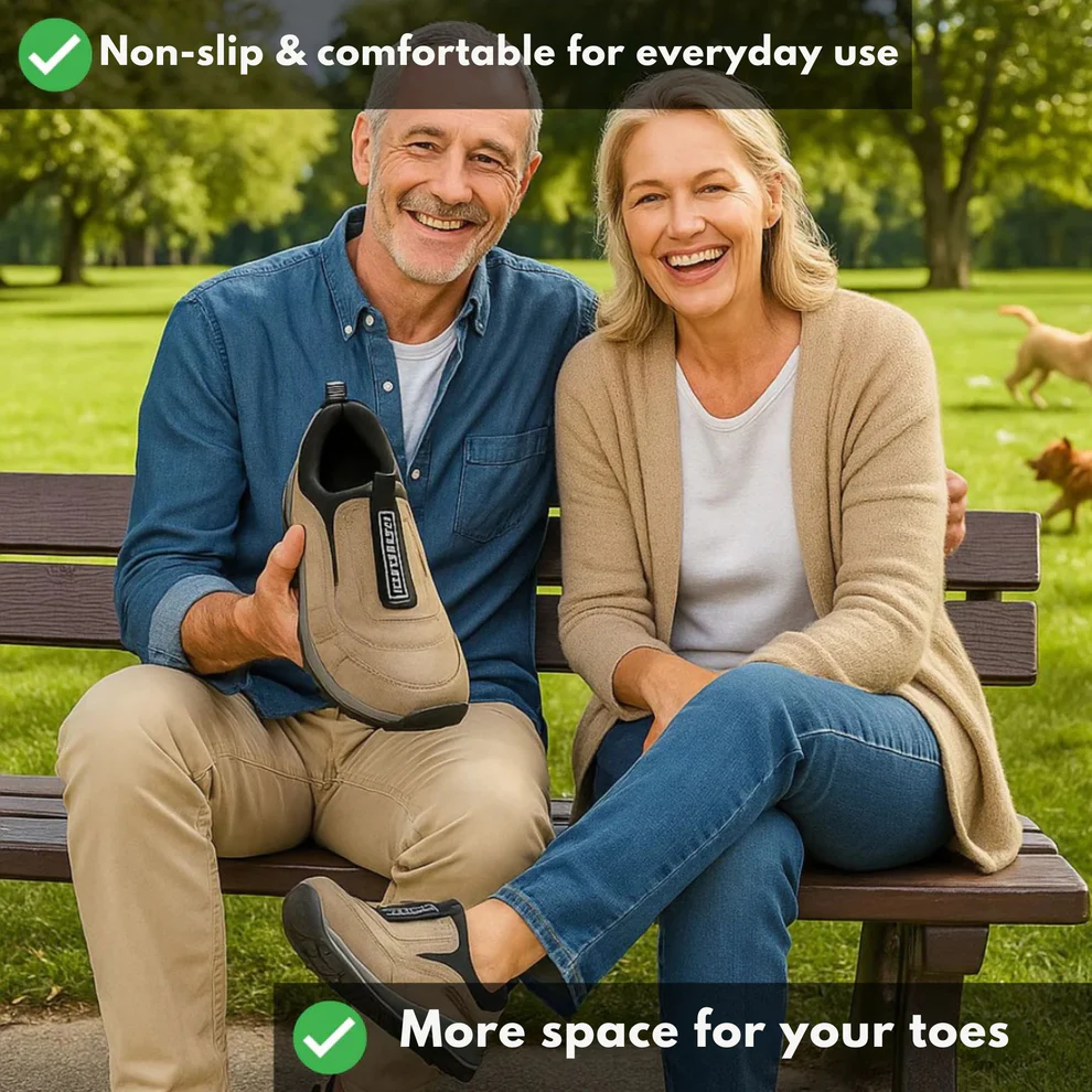 🌹Ergonomic Pain Relief Shoe - Unisex Outdoor Non-slip Comfy Arch Support Walking Shoes