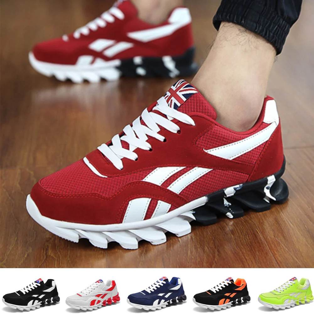 Lightweight Breathable Running Shoes for Men and Women with Anti Slip Cushioning