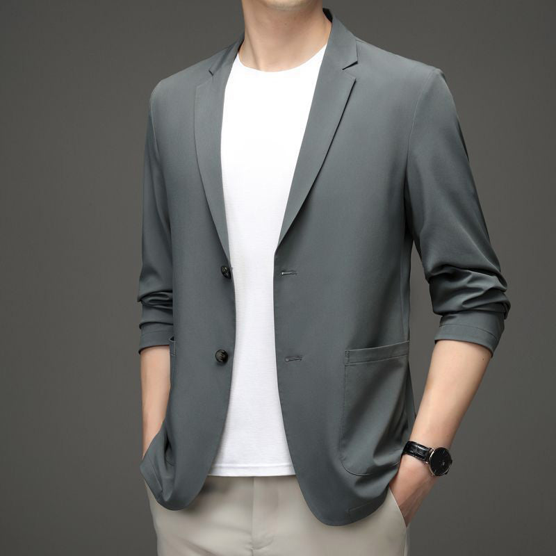 Men's business casual suit jacket, suitable for various occasions, easily paired with different styles