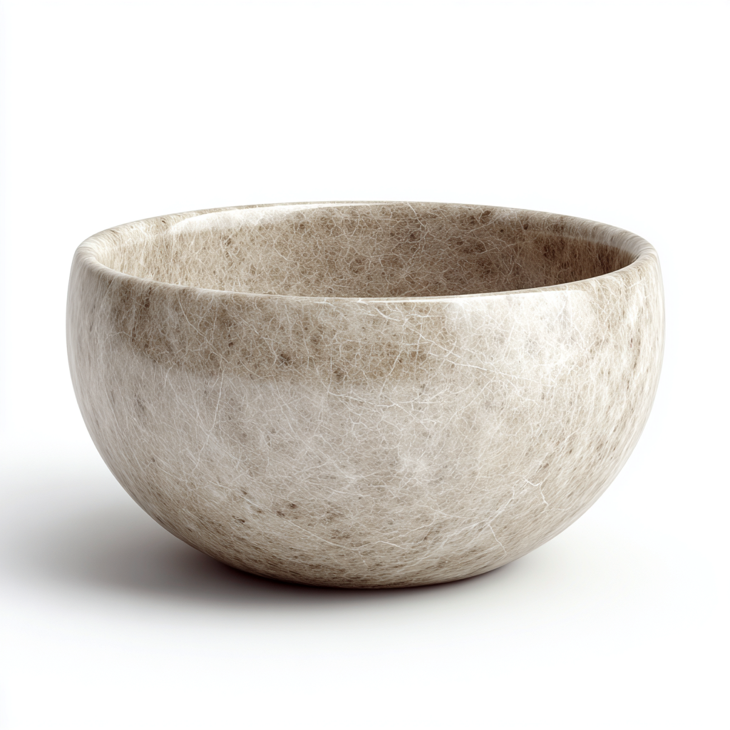 Lavabo pierre naturelle 40x40x16 cm beige rustique-Hutovae