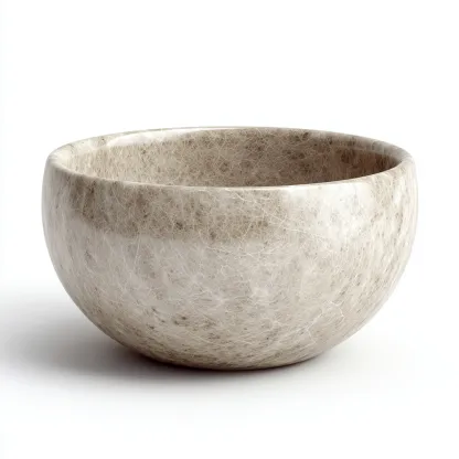 Lavabo pierre naturelle 40x40x16 cm beige rustique-Hutovae