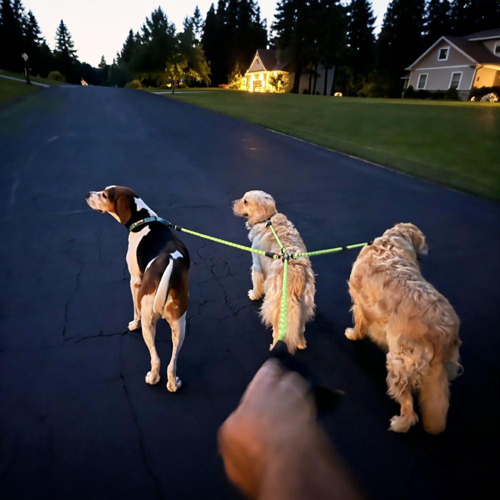 Double Dog Leash Tangle Free for Two Dogs | MNAccs90