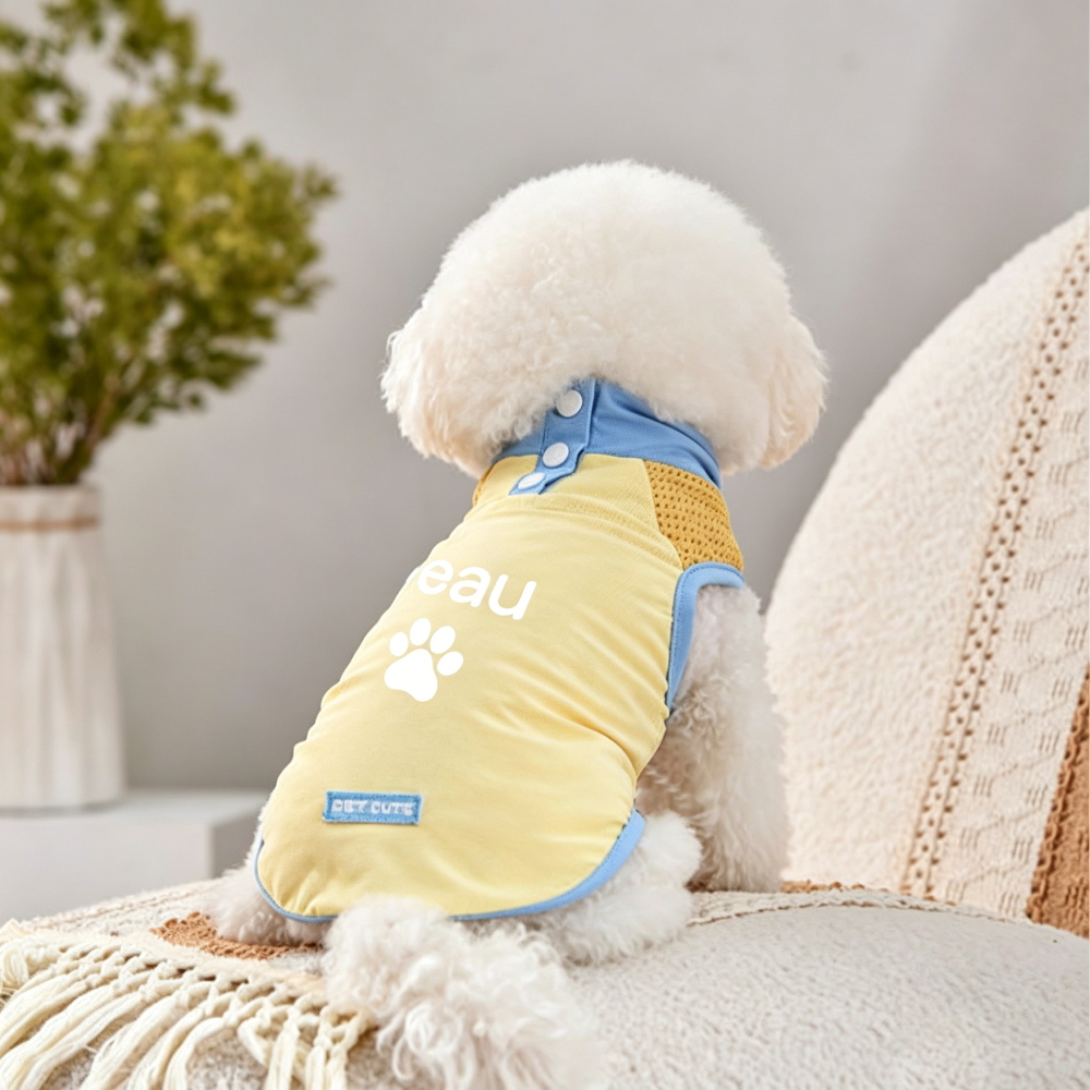 Personalized Pet Stand Collar Summer Cooling Vest For All Breeds | MNCloth238