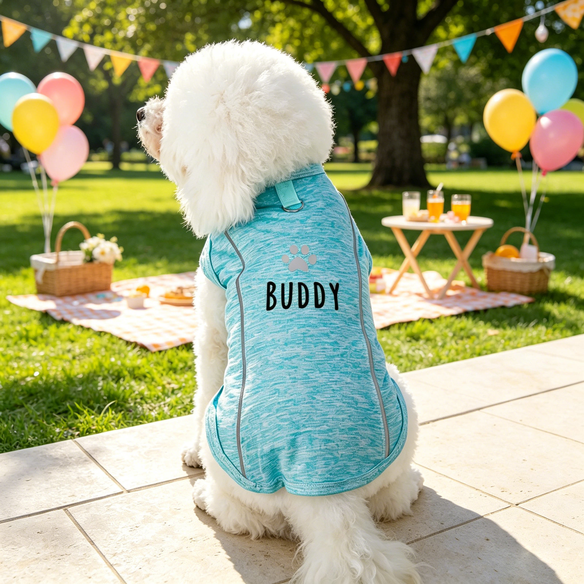 Personalized Glow Safe Active Flex Pet Sport Shirt | MNCloth237